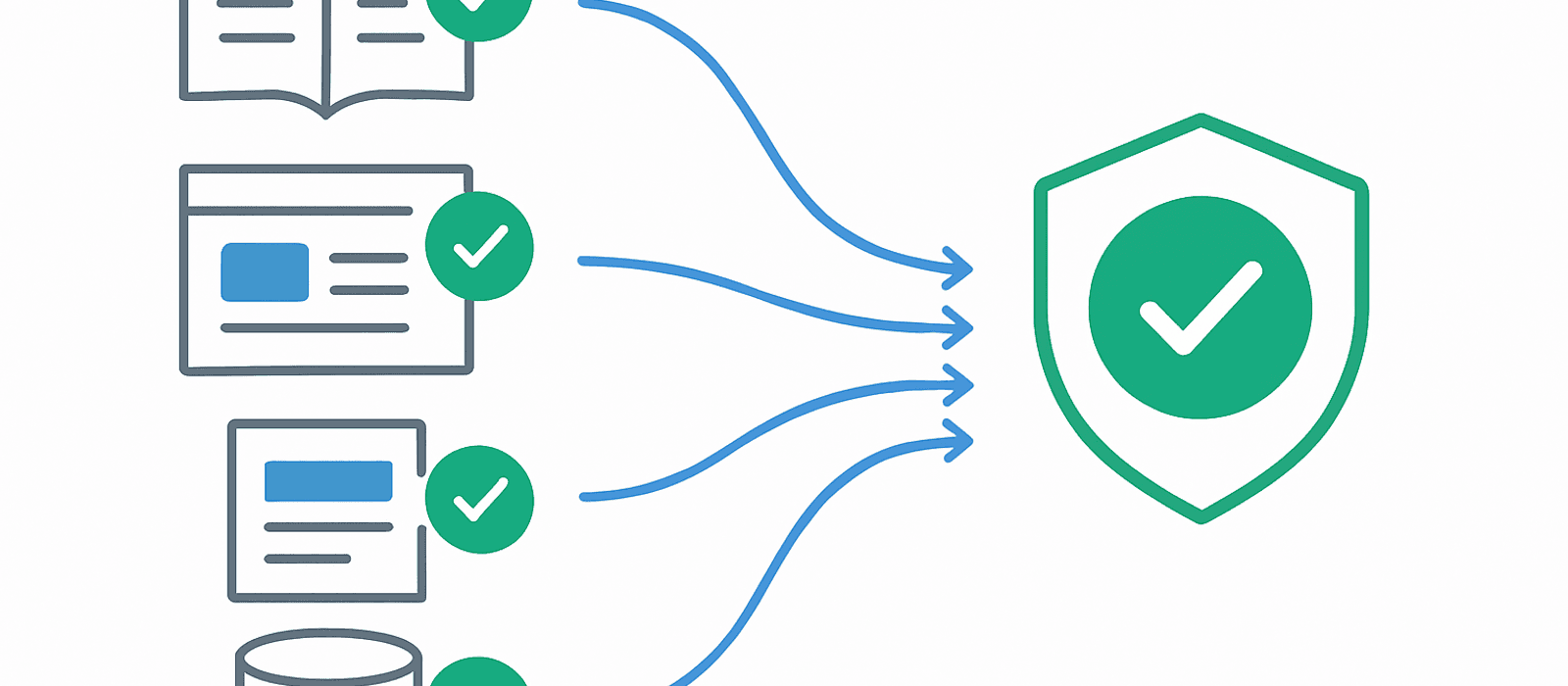 Verified source documents feeding a compatibility confidence system