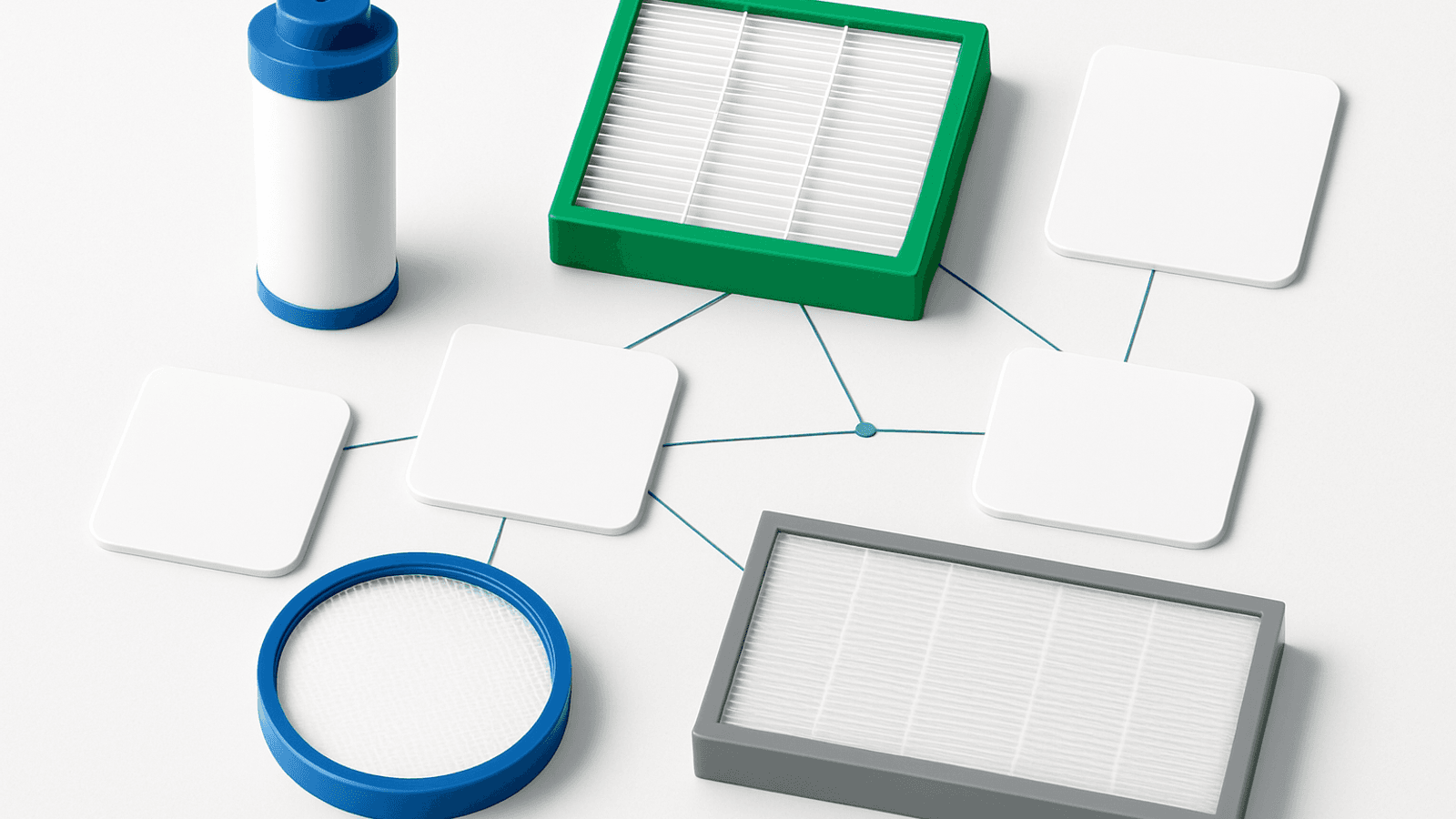 Abstract replacement parts connected to compatibility checks